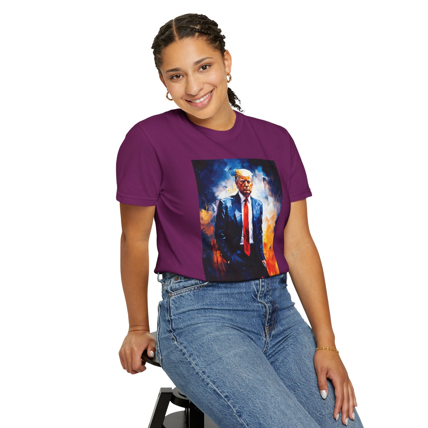 "Trump Portrait" #22, Unisex T-shirt (Dark Colors)