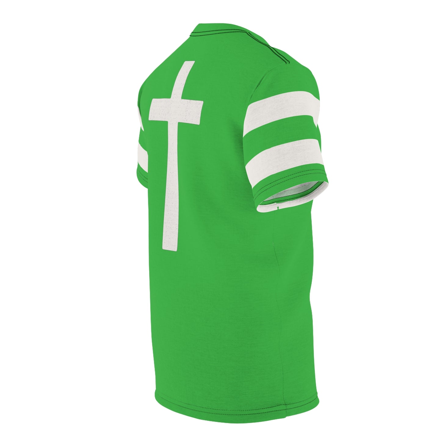 "Faith Overcomes Fear", Unisex Tee (Lime Green)