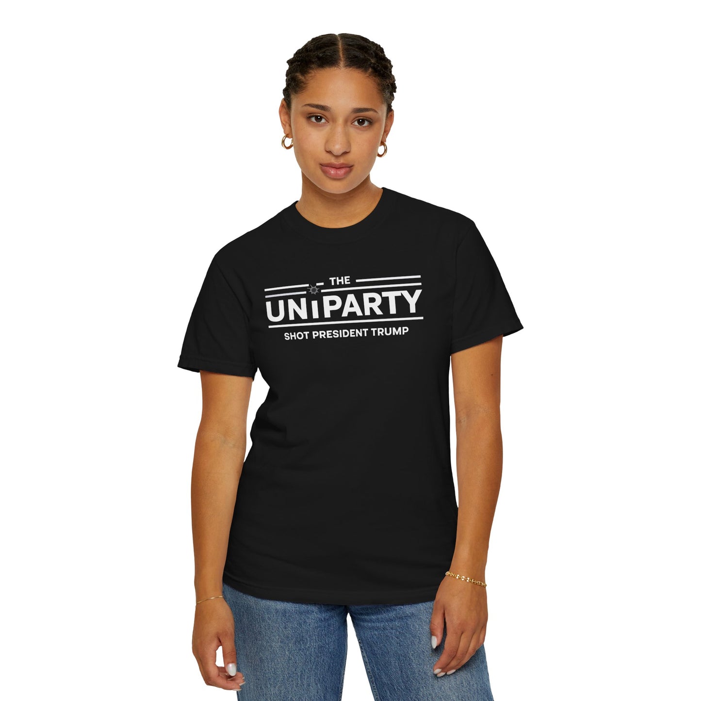 "The Uniparty Shot President Trump" #03, Unisex T-shirt