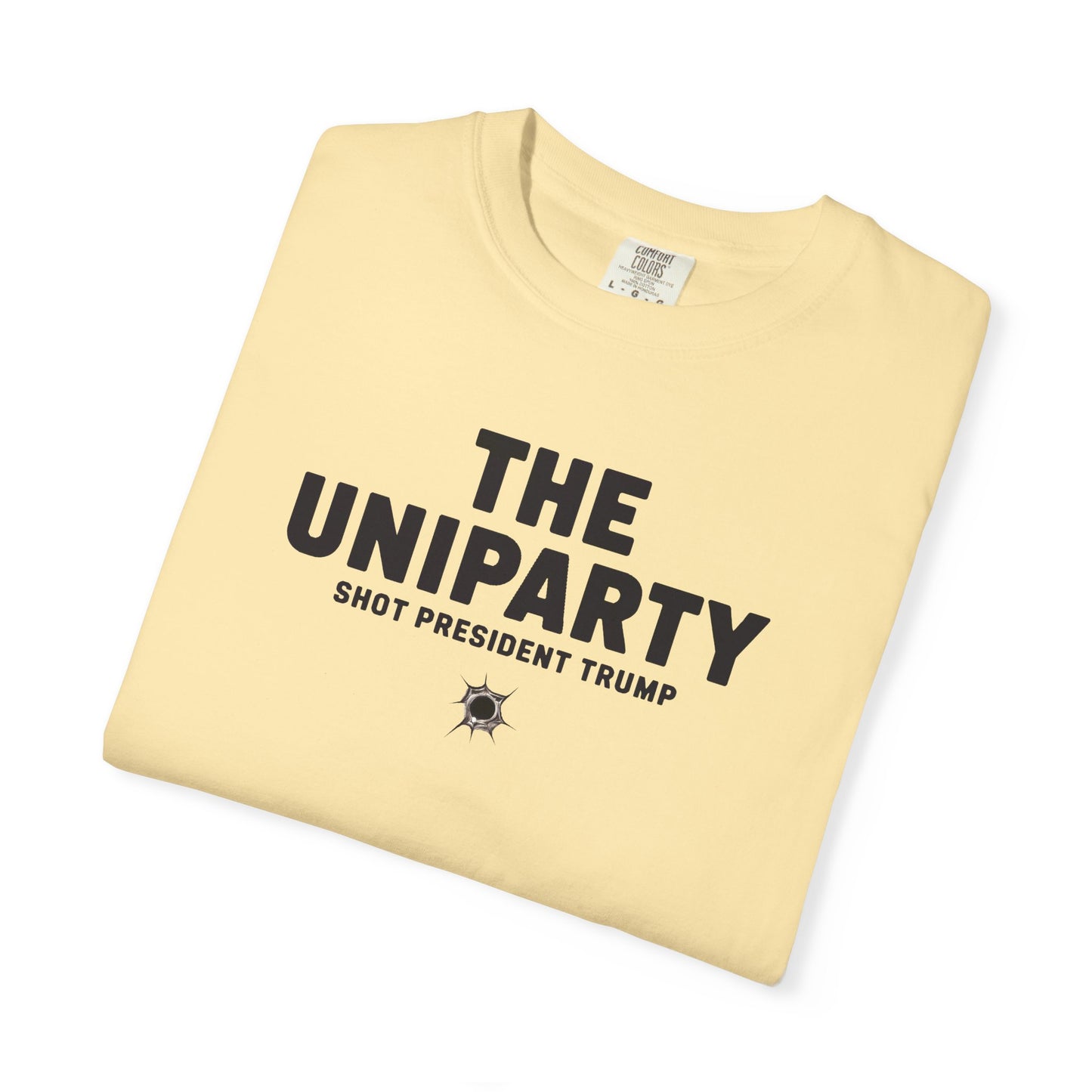 "The Uniparty Shot President Trump" #02, Unisex T-shirt