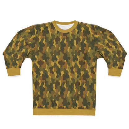 "SASR Day-Ops Camouflage", Unisex Sweatshirt (SASR Yellow Cuffs and Collar)
