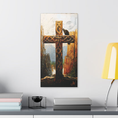 "Airer Goídel (Gaelic) Coast of the Gaels (English)", Stretched Classic Canvas Fine Art Print