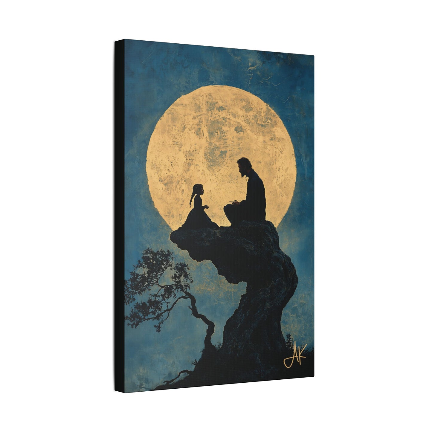 "Honest Answers", Classic Stretched Canvas Fine Art Print