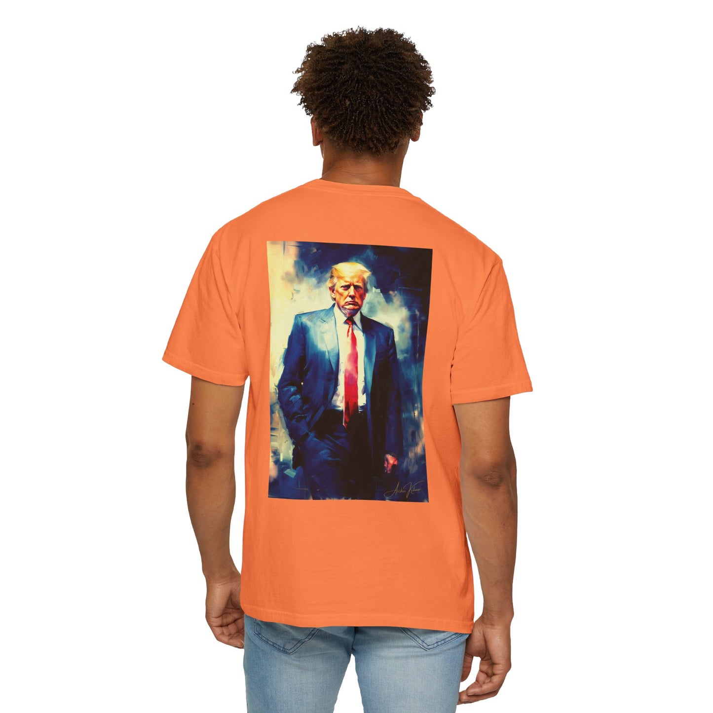 "Trump Portrait No. 6", Unisex T-shirt (Light Colors)