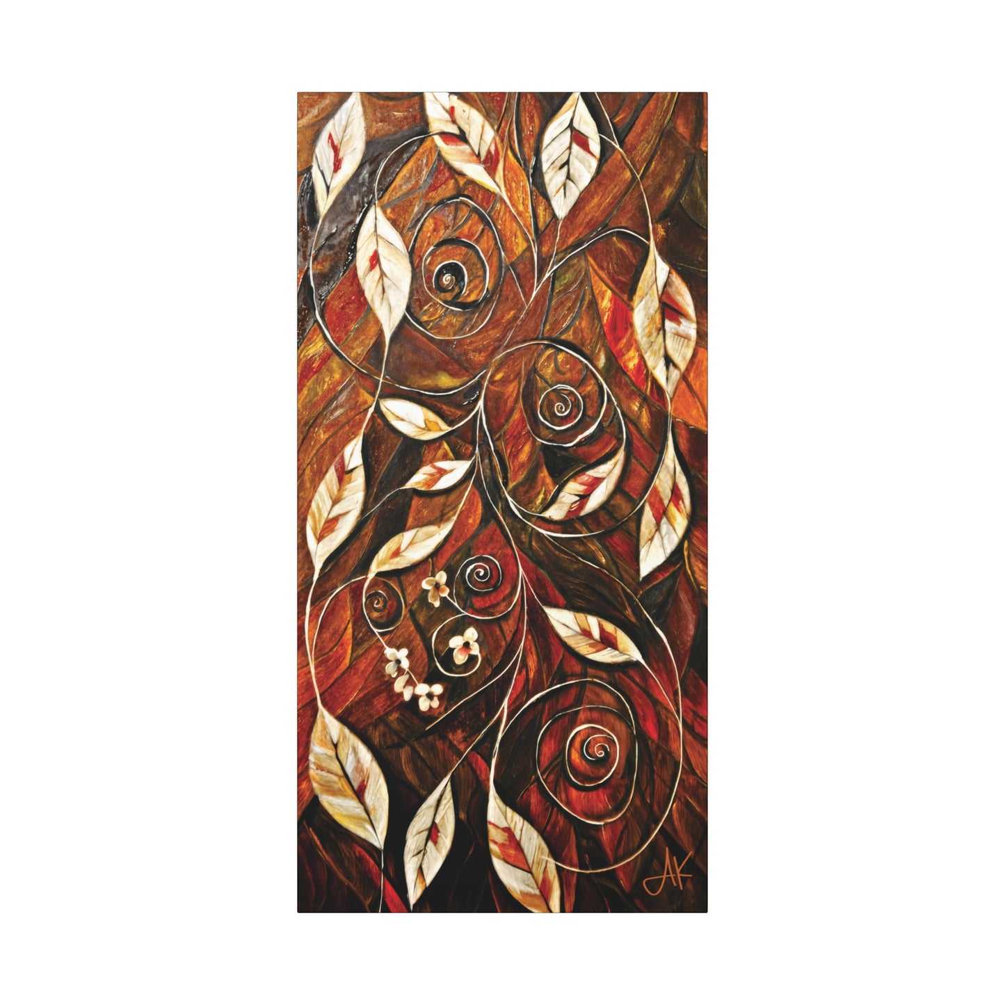 "Autumn Falls", Fine Art Matte Canvas, Stretched, 1.25"