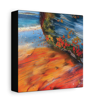 "Landfall Ember – Memories of Ancestral Strakes", Fine Art Matte Canvas, Stretched, 1.25"