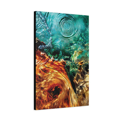 "Ringwell – Memory of the Tidal Wood", Fine Art Matte Canvas, Stretched, 1.25"