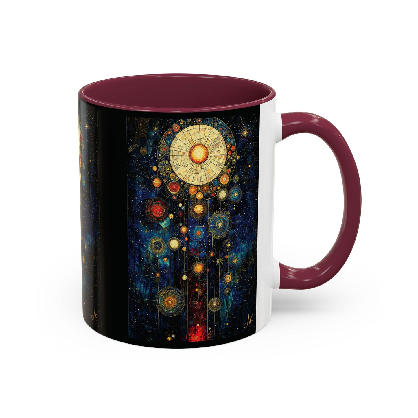 "Ancient Connection to God", Colorful Mugs (11oz, 15oz)