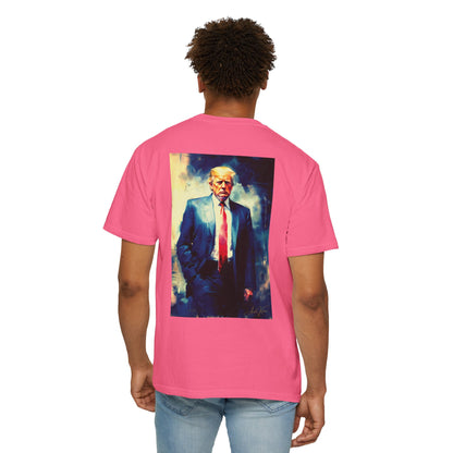 "Trump Portrait No. 6", Unisex T-shirt (Dark Colors)
