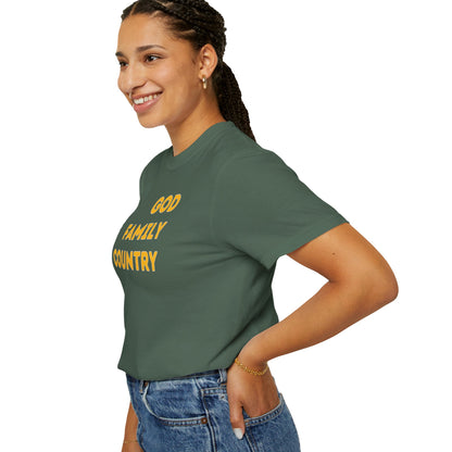 "God Family Country", Unisex T-shirt