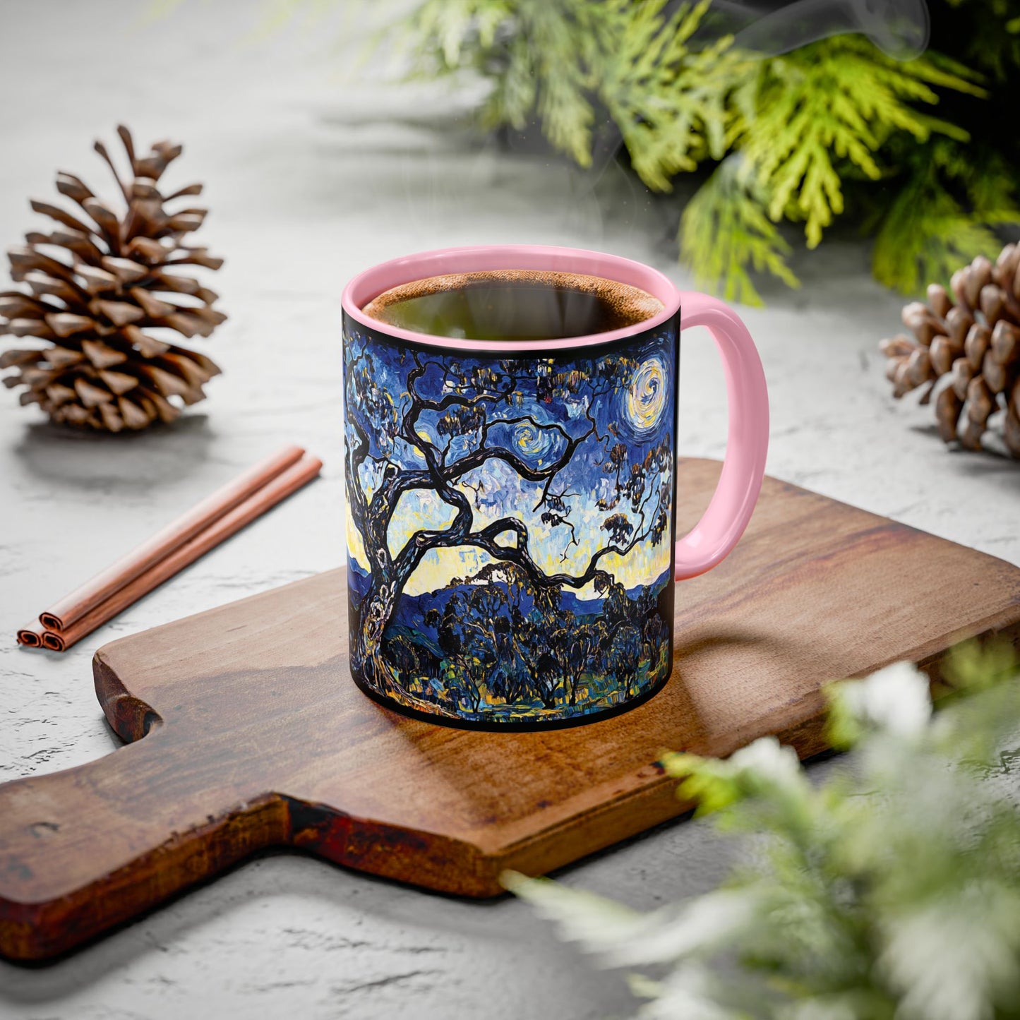 "Crann na Beannachd (Gaelic) - Tree of Blessing (English)", Colorful Mugs (11oz & 15oz)