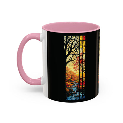 "Realization at 5", Colorful Mugs (11oz, 15oz)