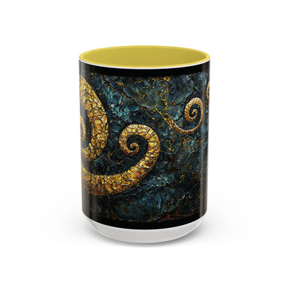 "From Stone to Savior's Light", Colorful Mugs (11oz, 15oz)