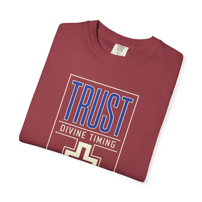 "Trust Divine Timing" #01, Unisex T-shirt