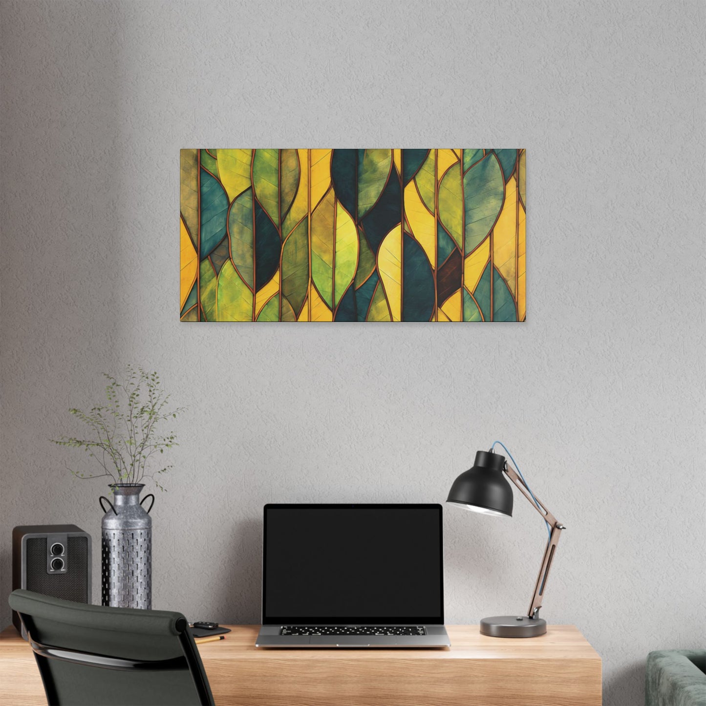 "Inner Grove", Classic Stretched Canvas Pattern Art Print