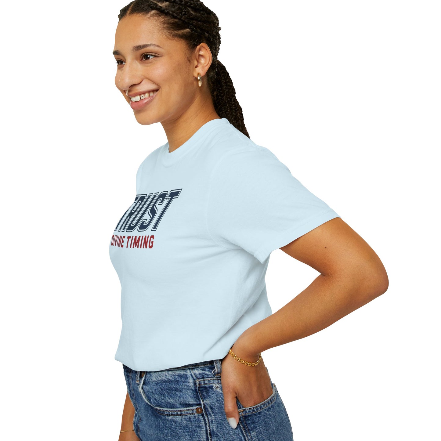 "Trust Divine Timing" #02, Unisex T-shirt