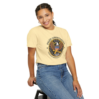 "Paleo-Libertarian" #01, Unisex T-shirt (Light Colors)