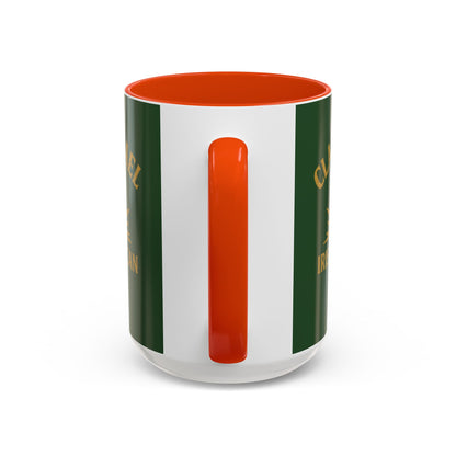 "Clan na Gael - Irish American", Colorful Mugs (11oz, 15oz) (Brithemain Green)