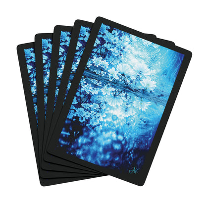 "Divine Reflection", Christian Fine Art Playing Cards (Void Black)