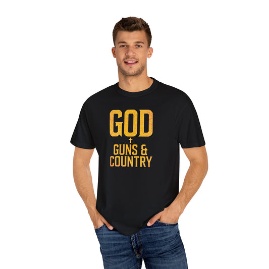 "God Guns & Country" #02, Unisex T-shirt