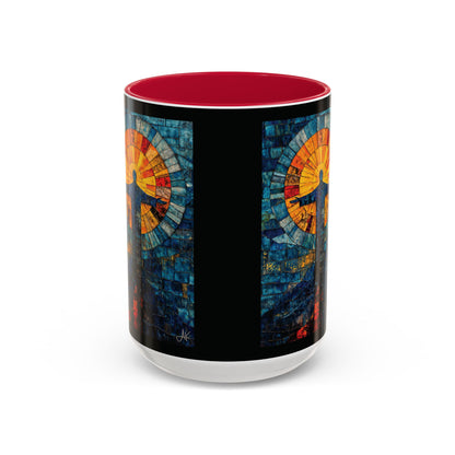 "Alpha and Omega - Revelation 22:13", Colorful Mugs (11oz, 15oz)