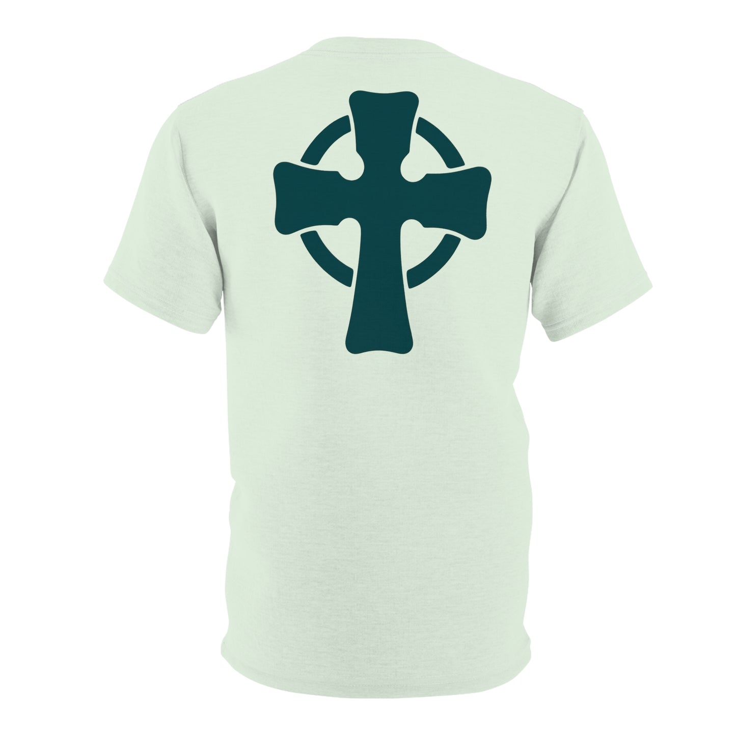"Retro Jesus", Unisex T-shirt (Aquarelle Green)