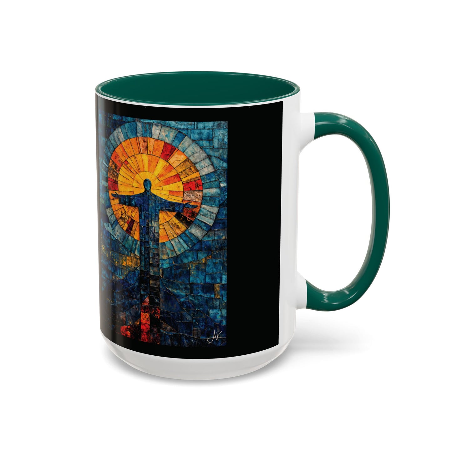 "Alpha and Omega - Revelation 22:13", Colorful Mugs (11oz, 15oz)