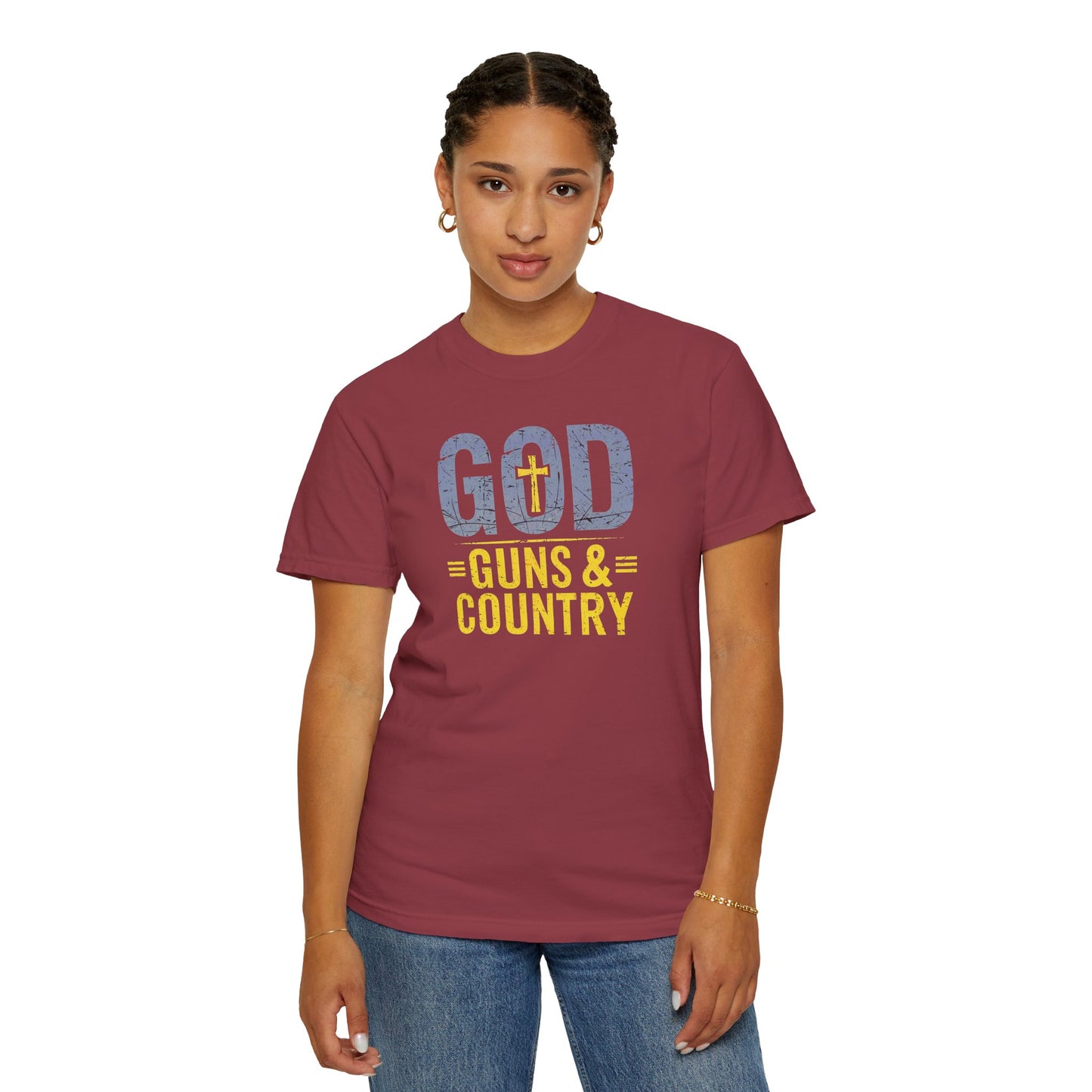 "God Guns & Country" #01, Unisex T-shirt