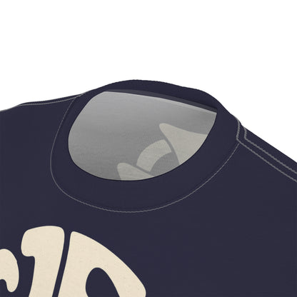 "Retro Jesus", Unisex T-shirt (Black Violet)