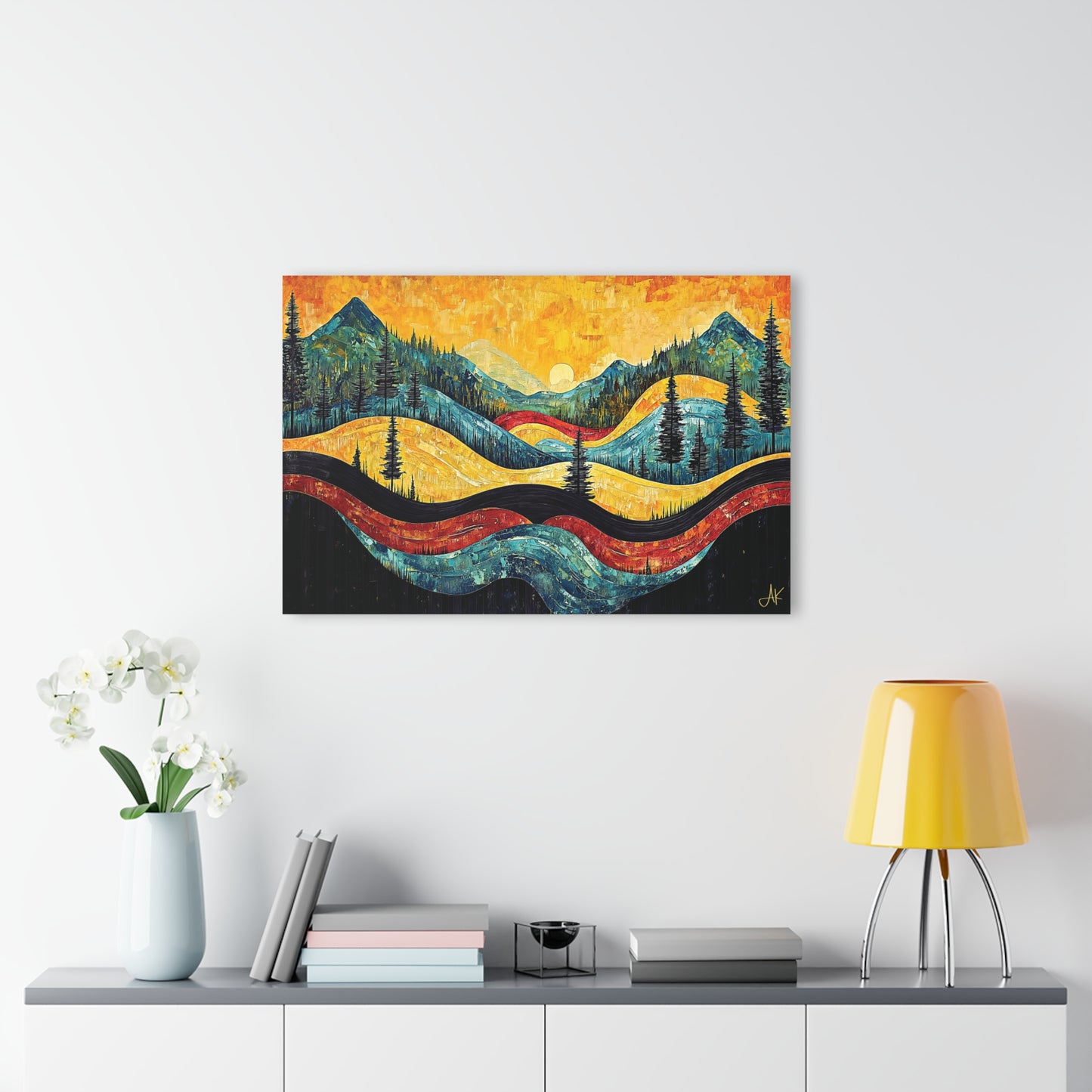 "Vintage Vista", Fine Art Acrylic Wall Prints (French Cleat Hanging)