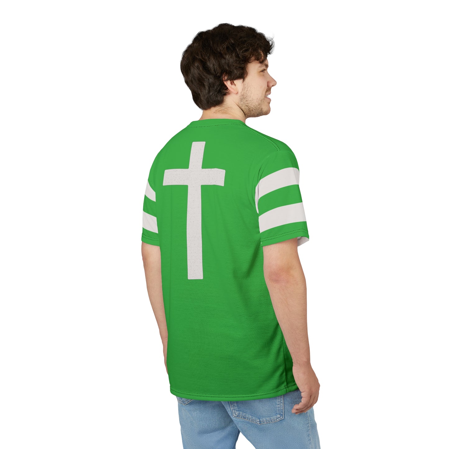 "Faith Overcomes Fear", Unisex Tee (Lime Green)