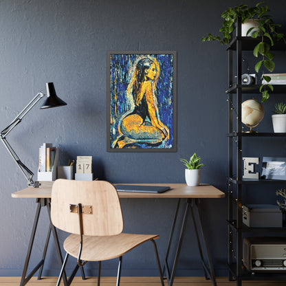 "Faith Remains (Alpia)", Fine Art Framed Paper Poster