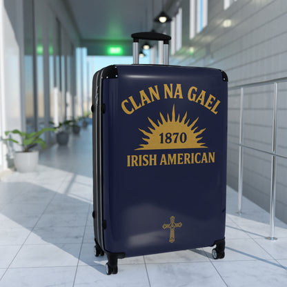 "Clan na Gael - Irish American", Suitcase (Mariana Blue)