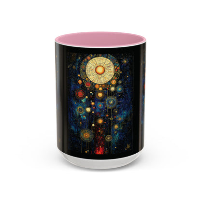 "Ancient Connection to God", Colorful Mugs (11oz, 15oz)