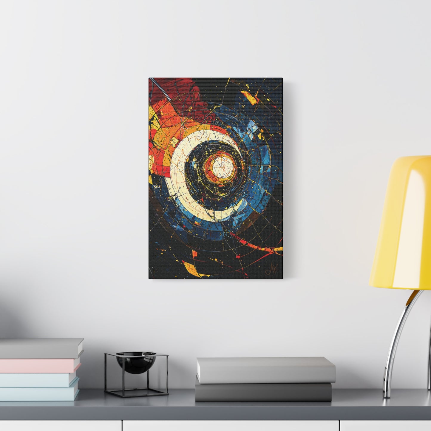 "Shatterdawn Vortex", Fine Art Matte Canvas, Stretched, 1.25"