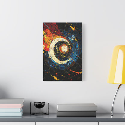 "Shatterdawn Vortex", Fine Art Matte Canvas, Stretched, 1.25"