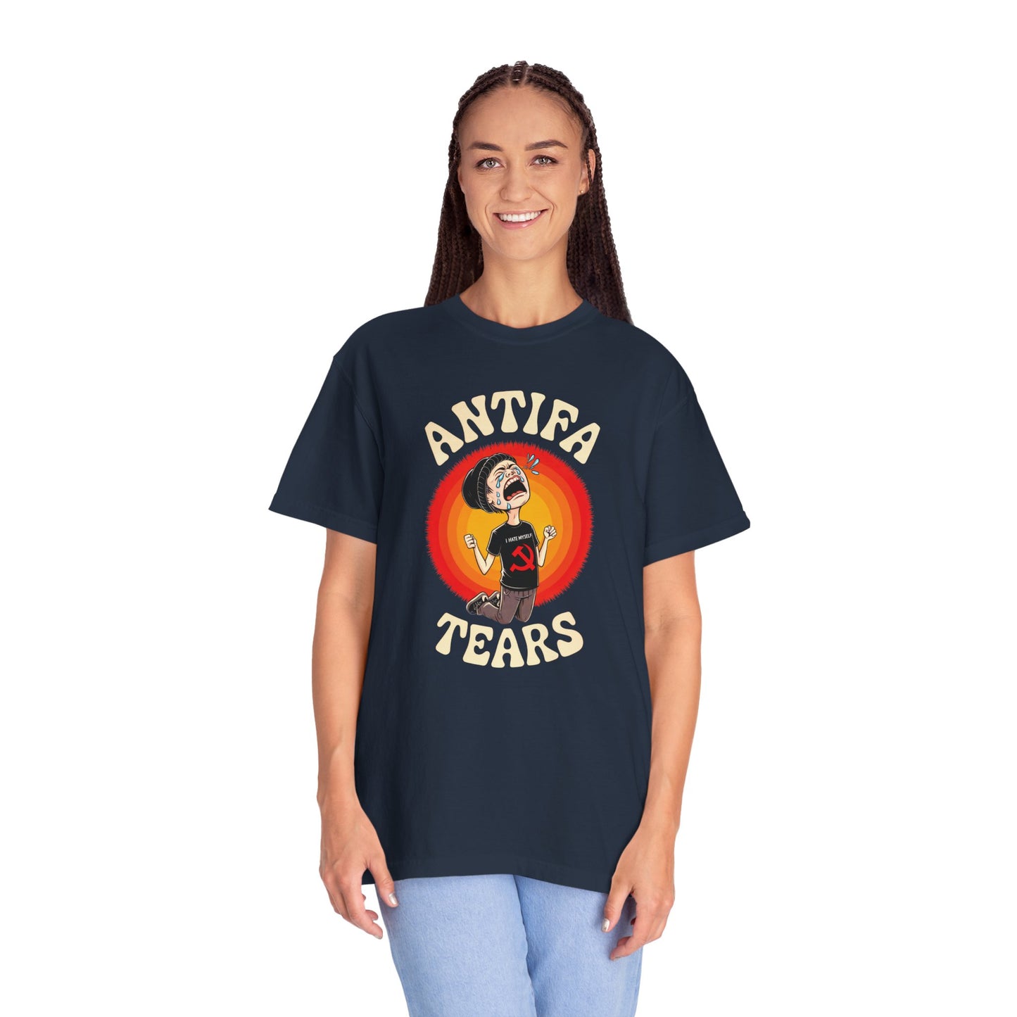 "Antifa Tears" #01, Unisex T-shirt
