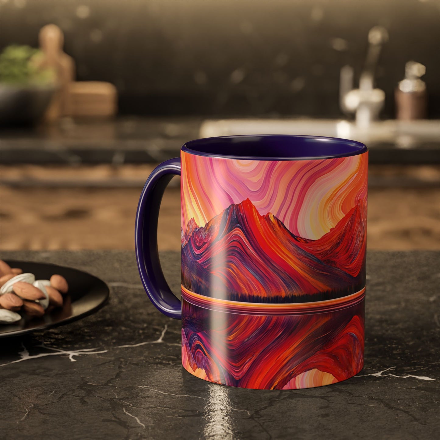 "For In Him All Things Were Created" Colossians 1:16 (NIV), Colorful Mugs (11oz & 15oz)