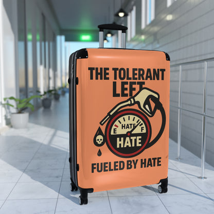 "The Tolerant Left", Suitcase (Atomic Tangerine)