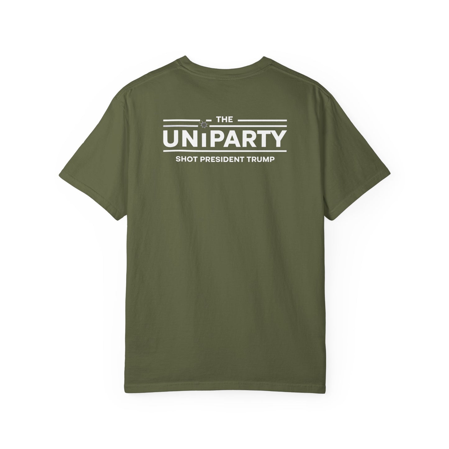 "The Uniparty Shot President Trump" #03, Unisex T-shirt