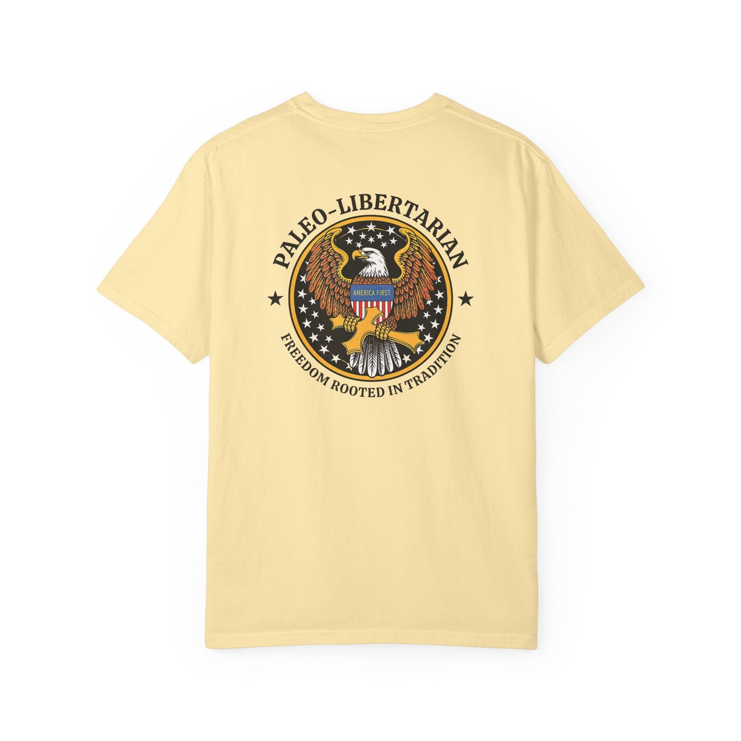 "Paleo-Libertarian" #01, Unisex T-shirt (Light Colors)