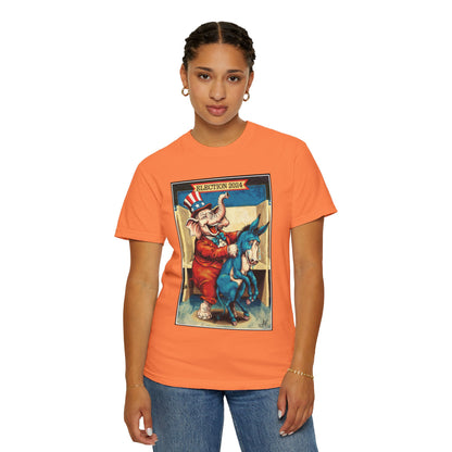 "MAGA Spanked the Donkeys 2024", Unisex T-shirt (Light Colors)