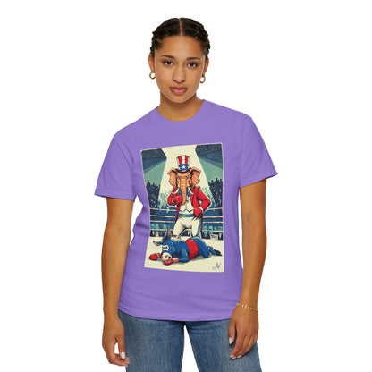 "Brutal Woke Knockout 2024", Unisex T-shirt (Light Colors)