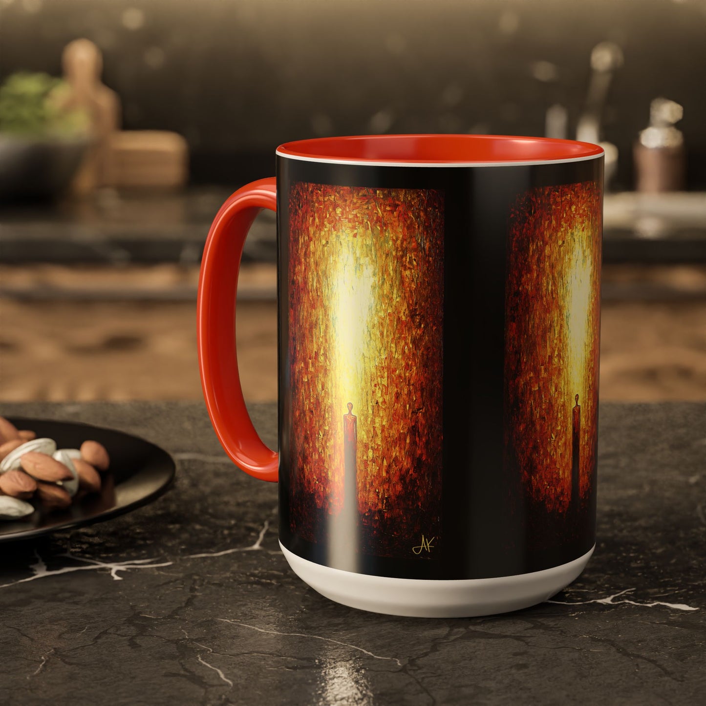 "Born of His Light", Colorful Mugs (11oz, 15oz)