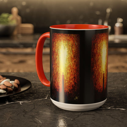 "Born of His Light", Colorful Mugs (11oz, 15oz)