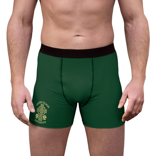 "Archie Kilmor Cross - Reforged" #01, Men's Boxer Briefs (Evergreen)