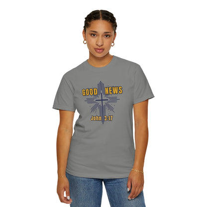 "Good News - John 3:17", Unisex T-shirt