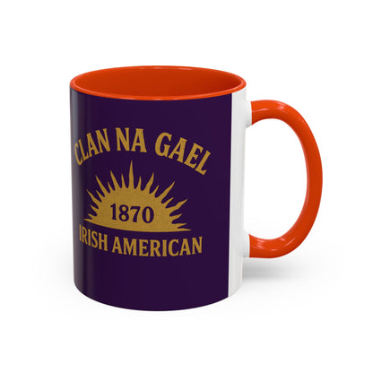 "Clan na Gael - Irish American", Colorful Mugs (11oz, 15oz) (3B0A4F)