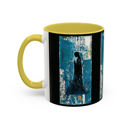 "Behold the Handmaid - Luke 1:38", Colorful Mugs (11oz, 15oz)