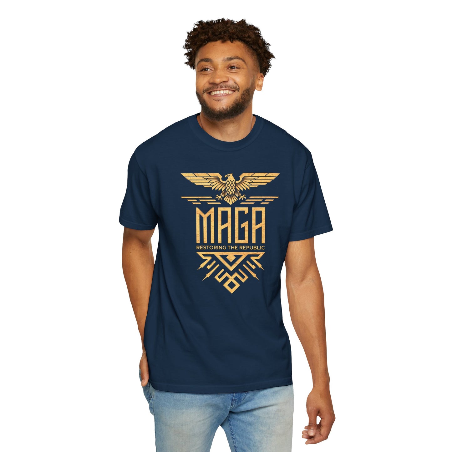 "MAGA Restoring the Republic" #02, Unisex T-shirt